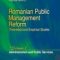 Lucica Matei – Romanian Public Management Reform. Theoretical and empirical studies. Administration and Public Services. Volume 1