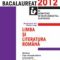 Rodica Lungu – Limba şi Literatura Română. Bacalaureat 2012